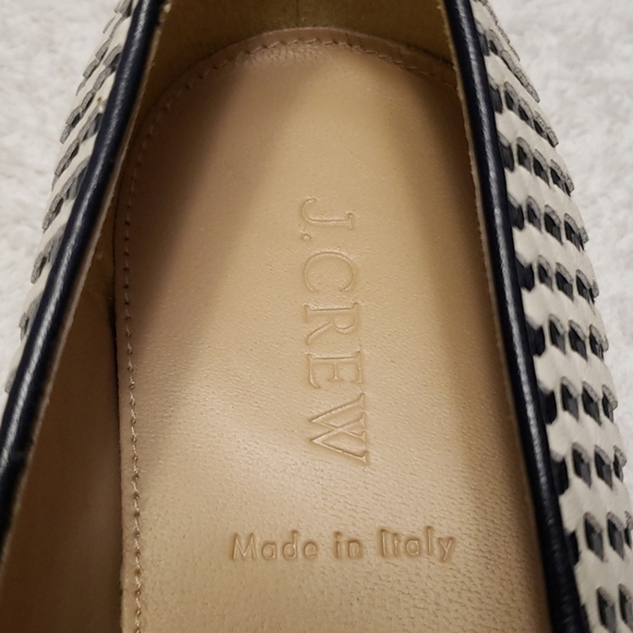 J Crew Cleo woven leather loafers, 7 - Picture 10 of 13